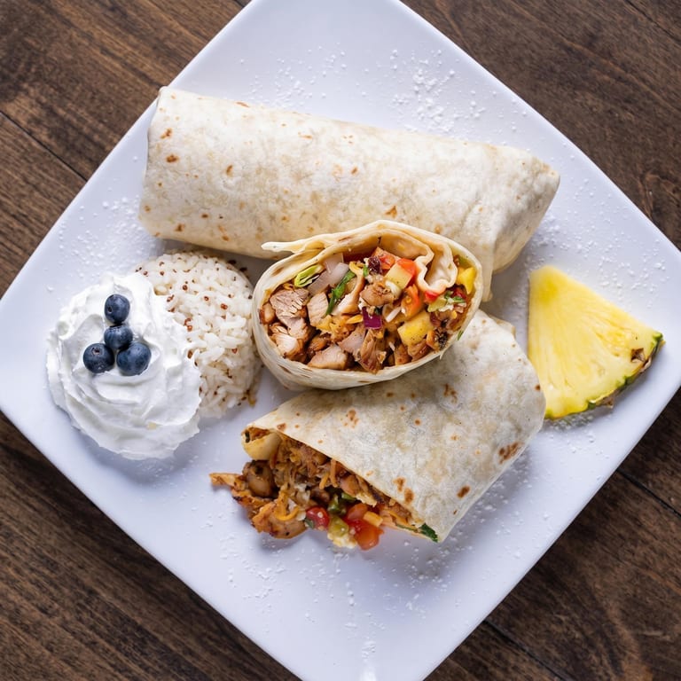 Delicious Breakfast Burrito
