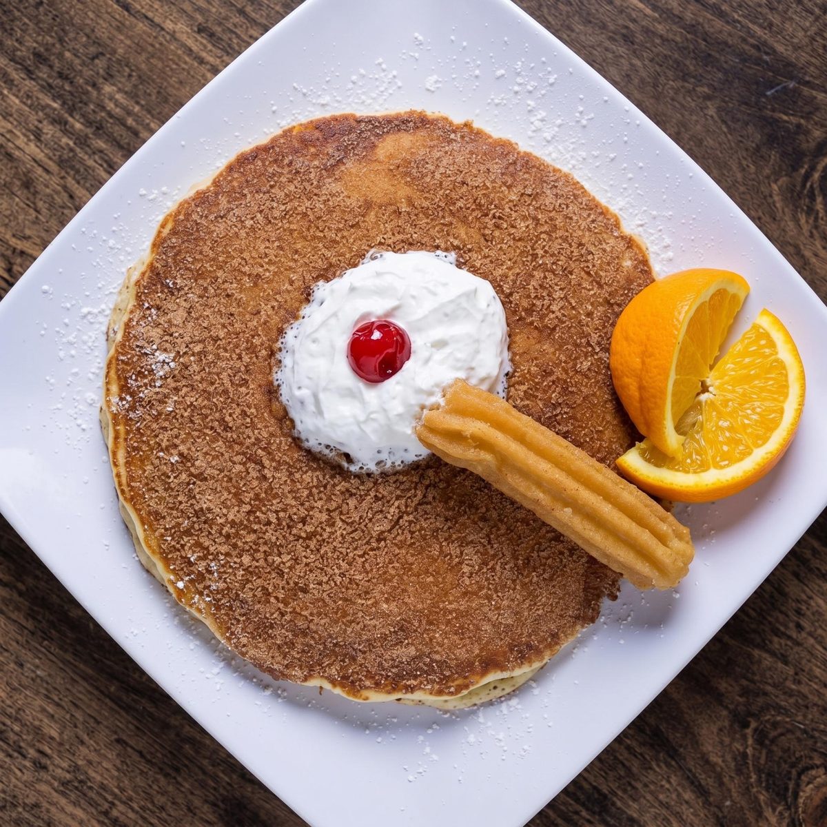 Churro Pancakes